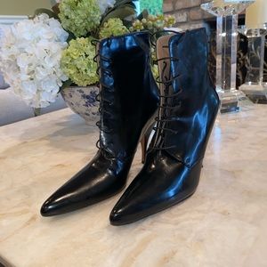 Rochas Ankle lace-up Boots